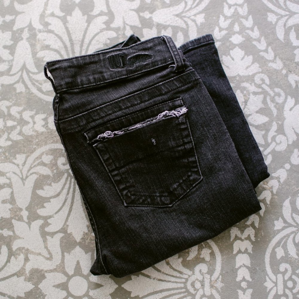 Kut from the Kloth Black Jeans Women's 6 Bootcut